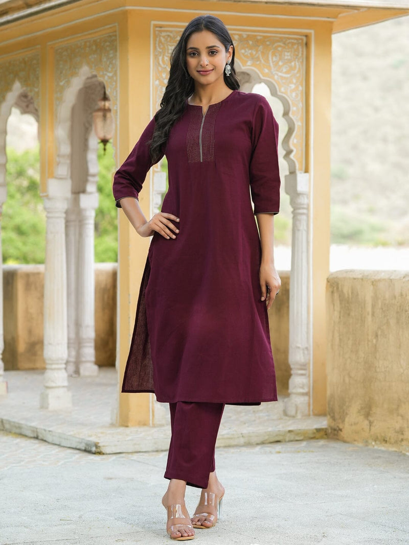 Ladies 3/4th Sleeve Plain Designer Kurti, Size: S-XXL at Rs 350 in Surat